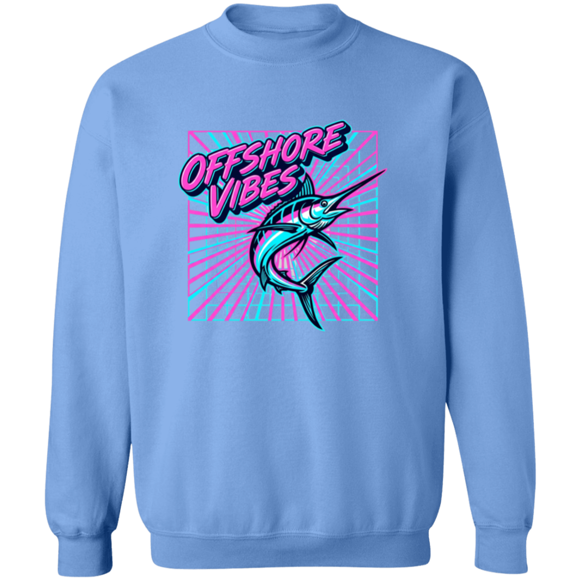 Offshore Vibes Sweatshirt Carolina-Blue