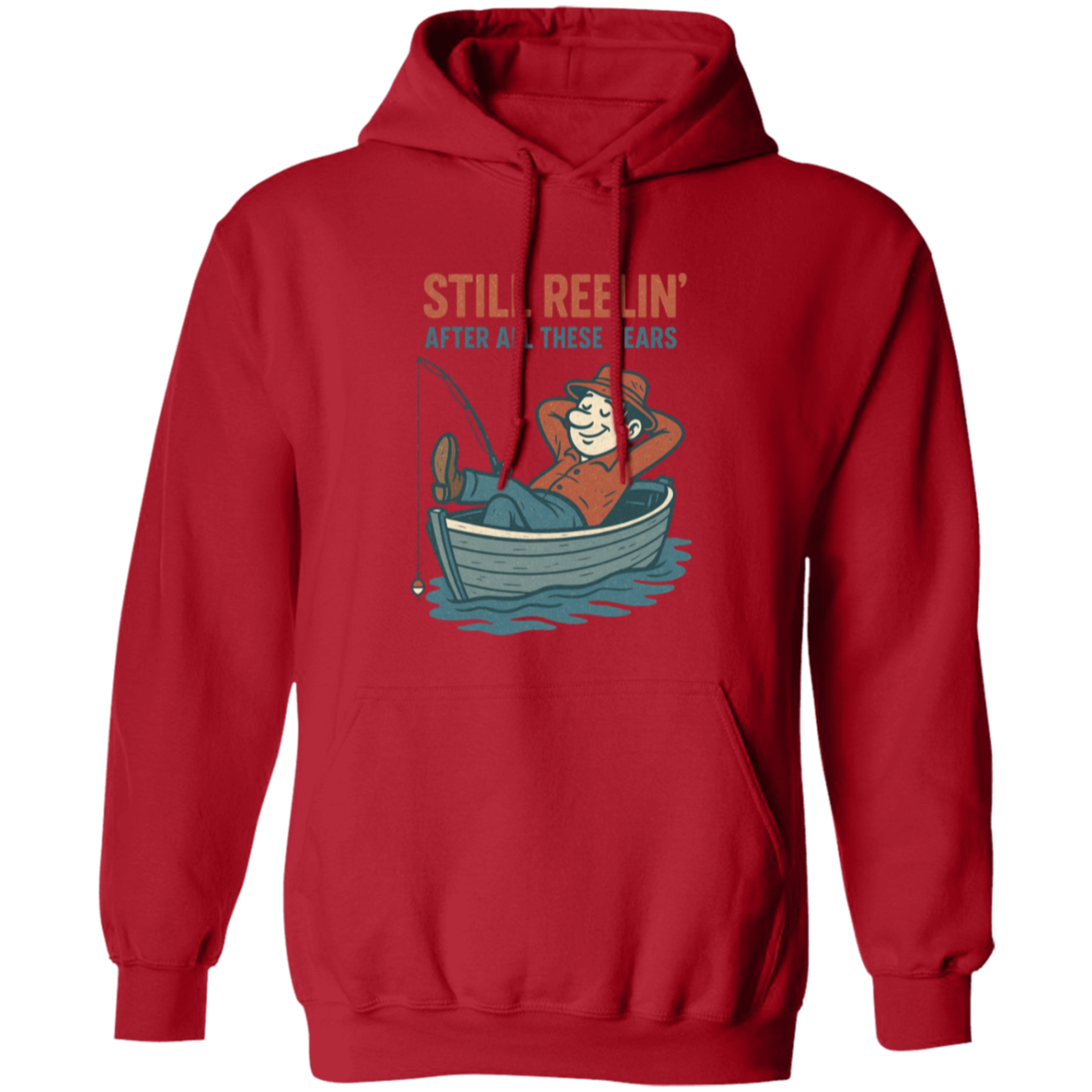 Still Reeling After All These Years Hoodie Red