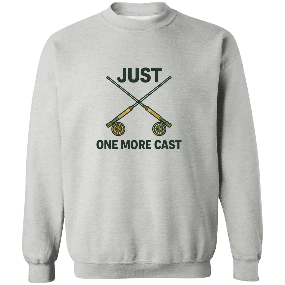 One more cast sweatshirt sport grey