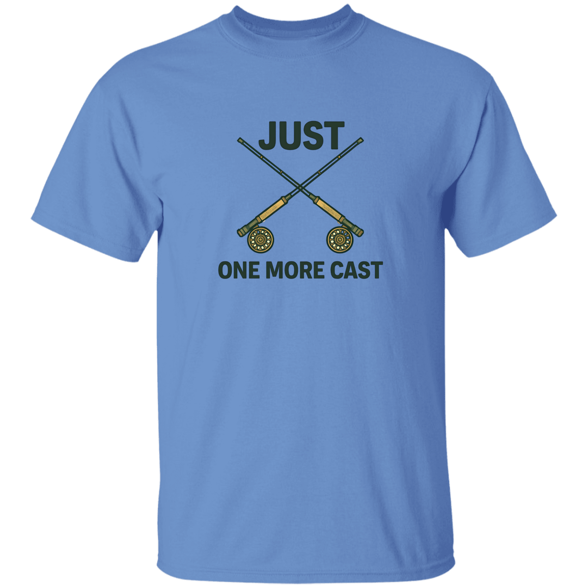 one more cast t shirt carolina blue