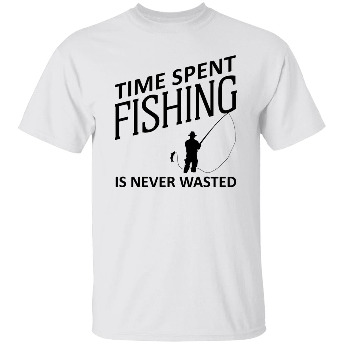 Time spent is never wasted b t-shirt White
