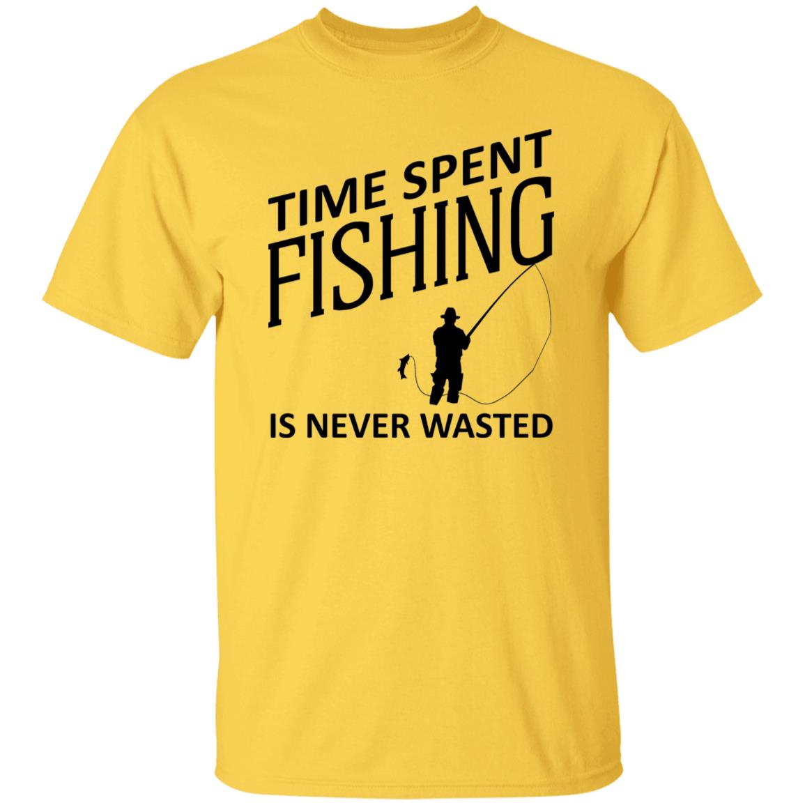 Time spent is never wasted b t-shirt daisy