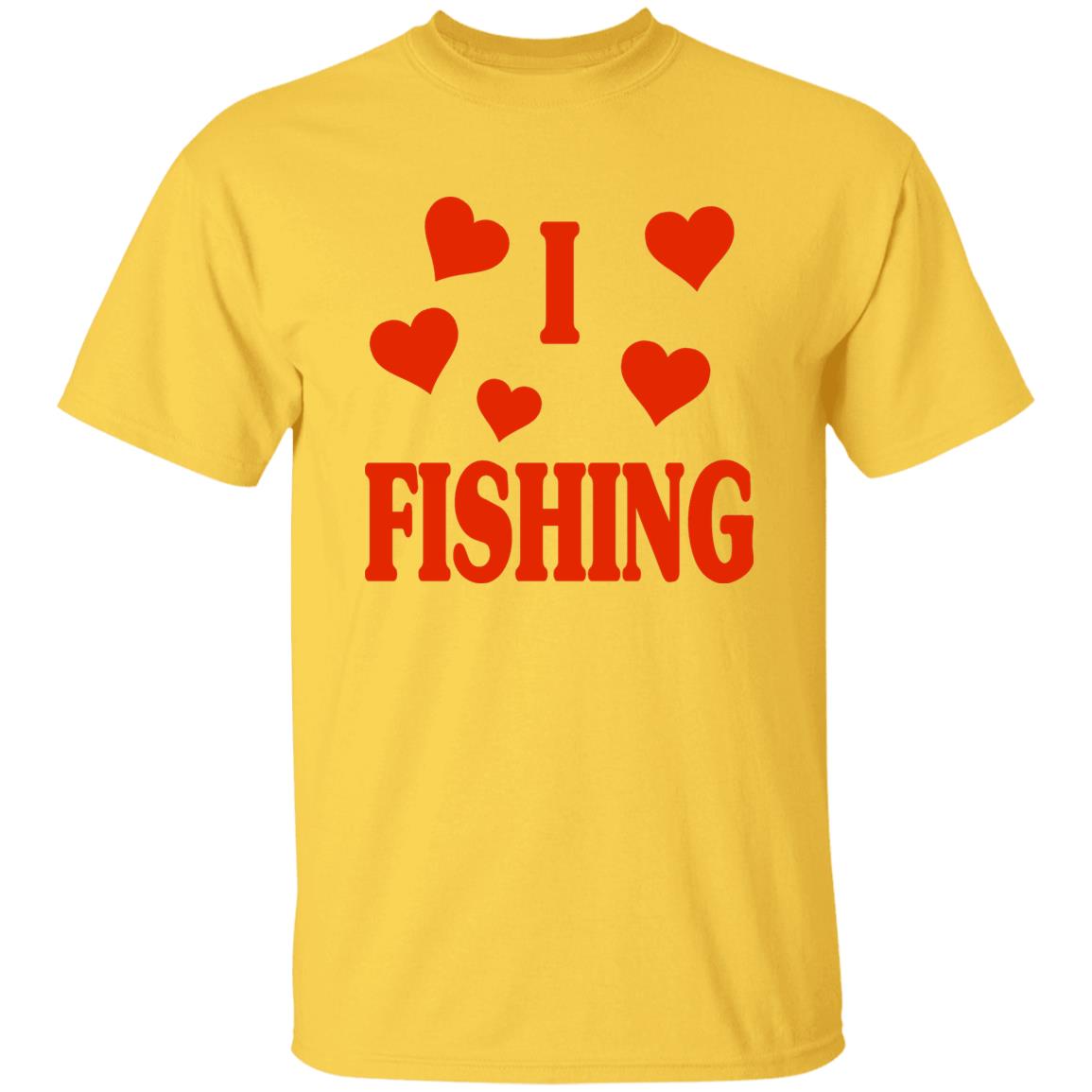 I love fishing t-shirt daisy