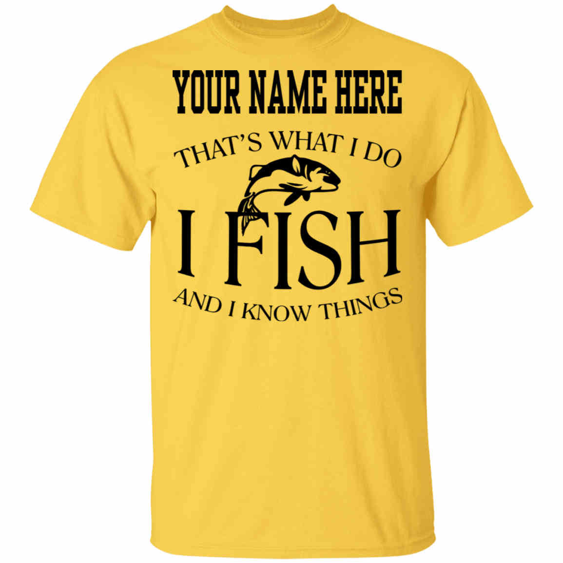 Personalized That's What I Do b T-Shirt daisy