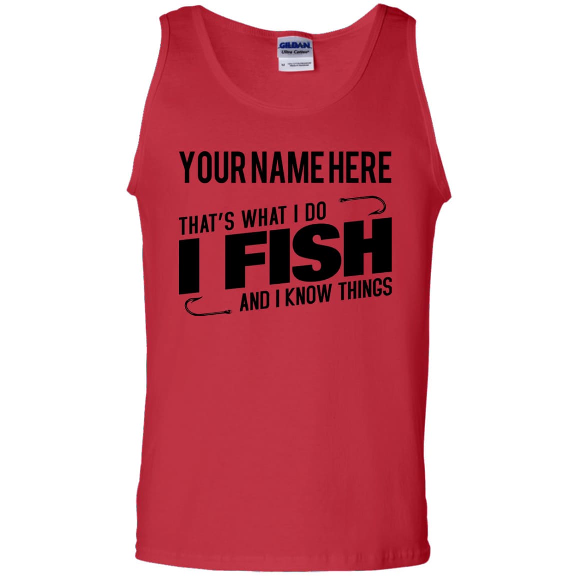 Personalized-That's What I Do Tank Top h