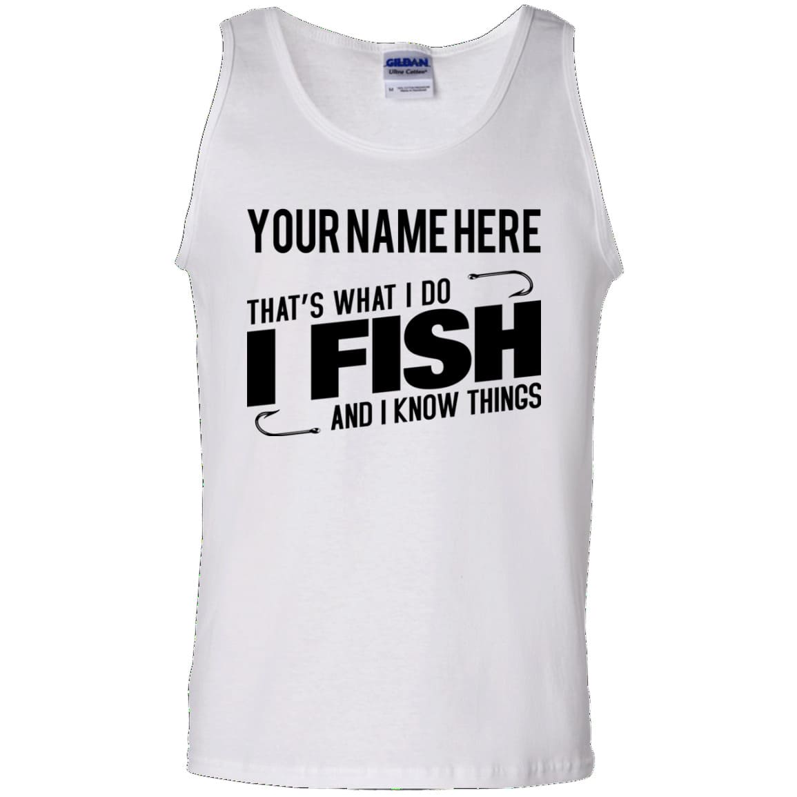 Personalized-That's What I Do Tank Top h