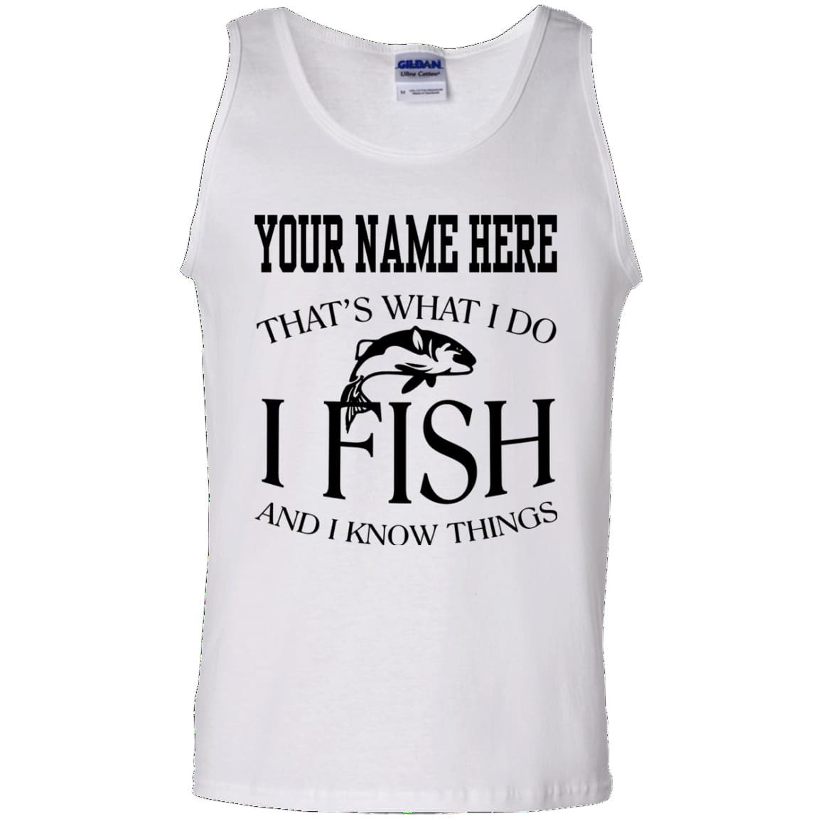 Personalized-That's What I Do Tank Top a