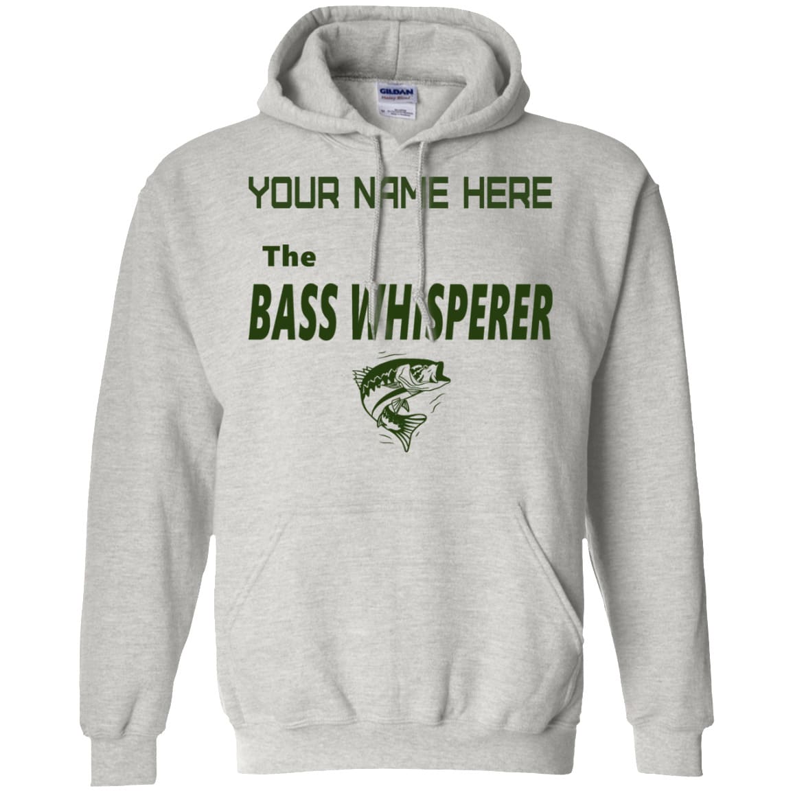 Personalized The Bass Whisperer Hoodie b