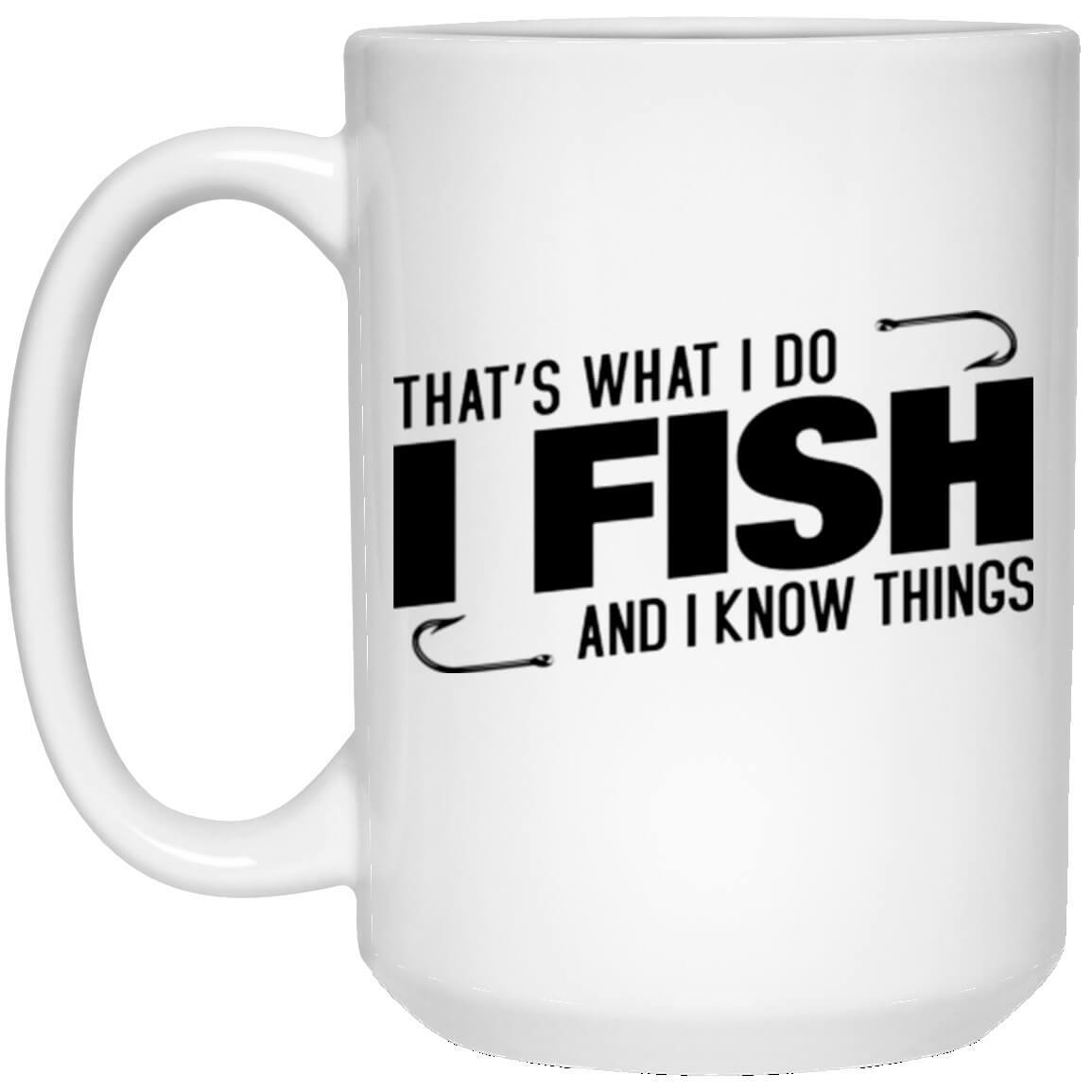 That's What I Do White Mug h