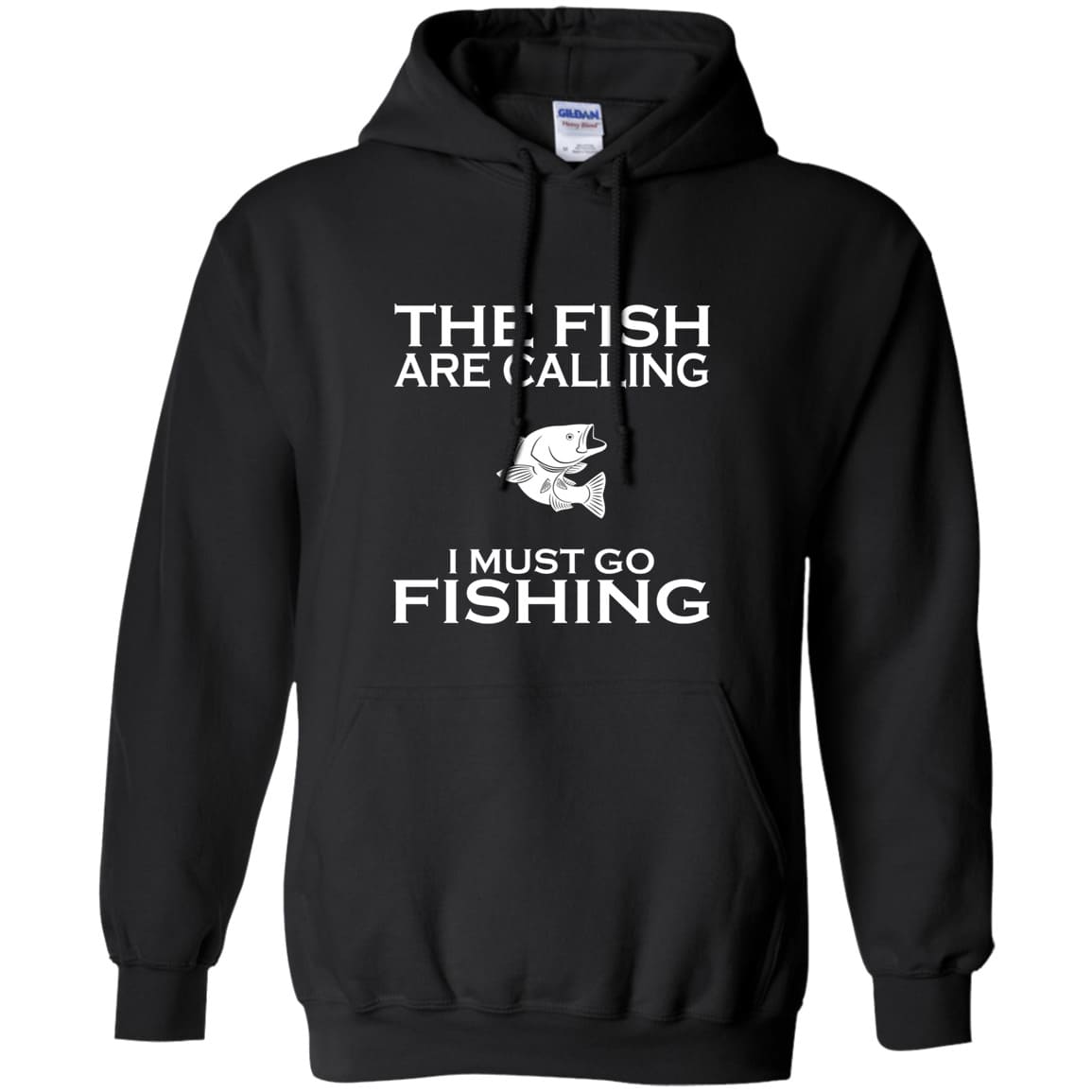 The Fish Are Calling Pullover Hoodie c