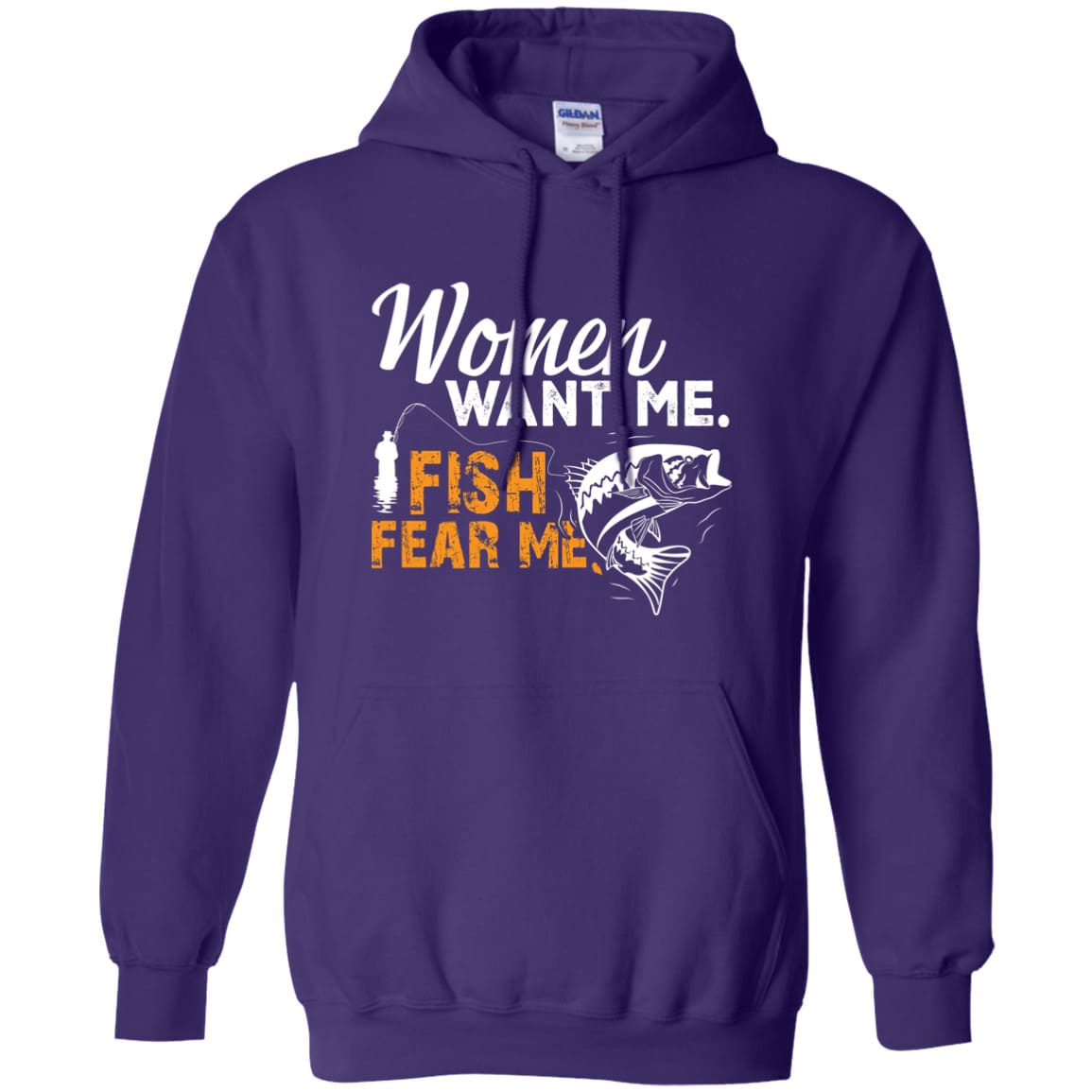 Women Want Me Fish Fear Me Hoodie