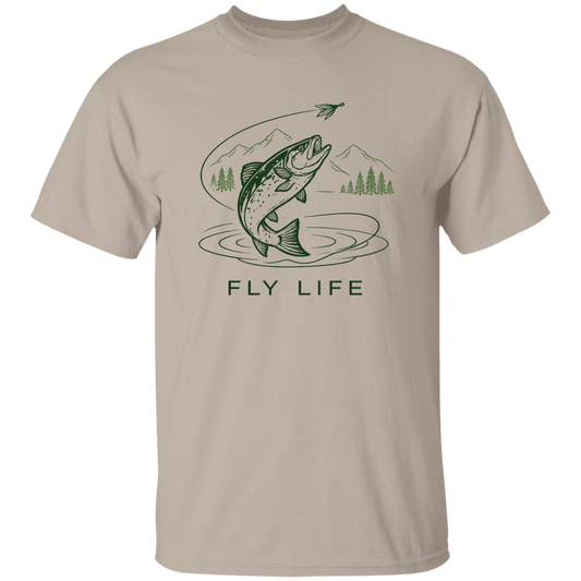 Fly Life T-Shirt-Sand