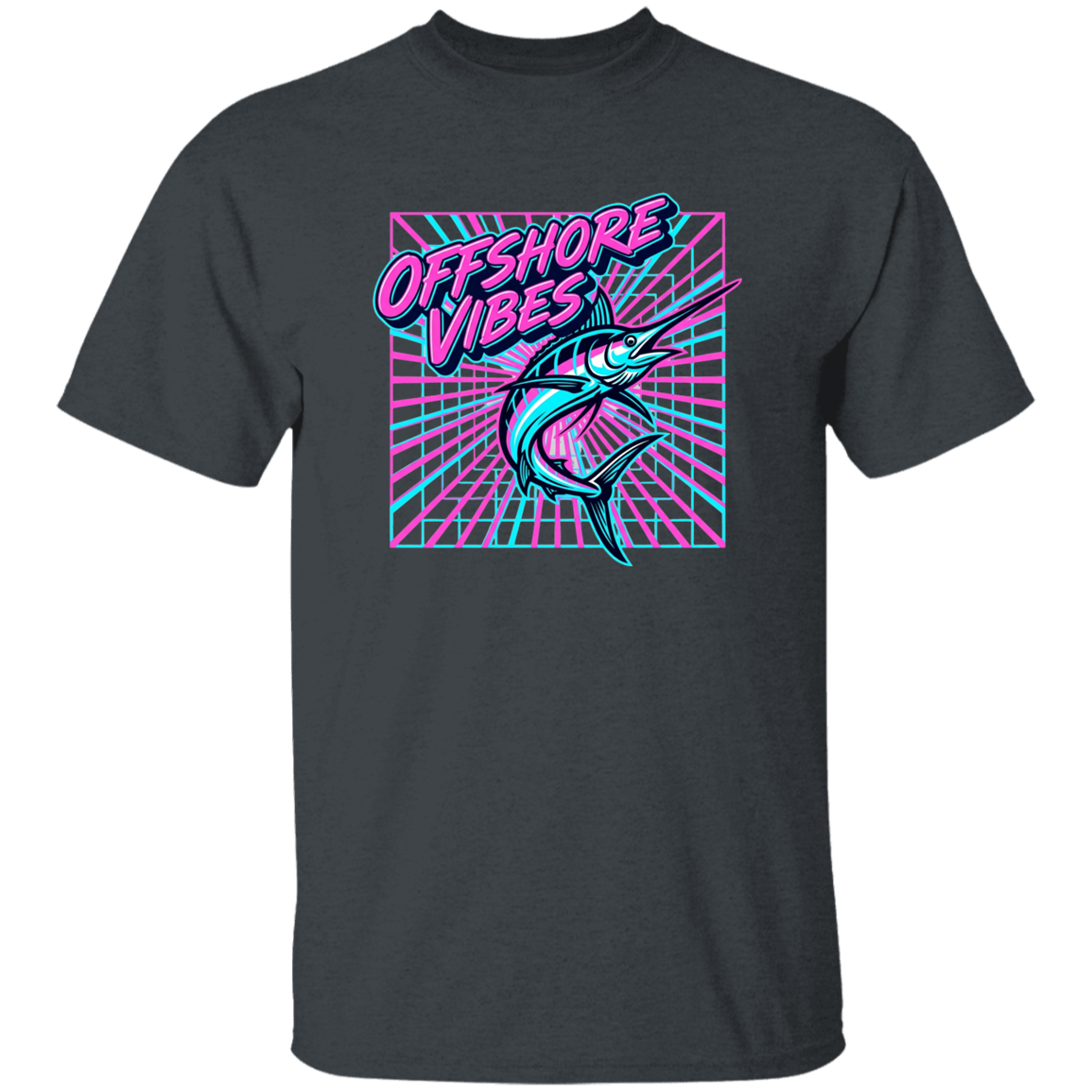Offshore Vibes T-Shirt Dark-Heather