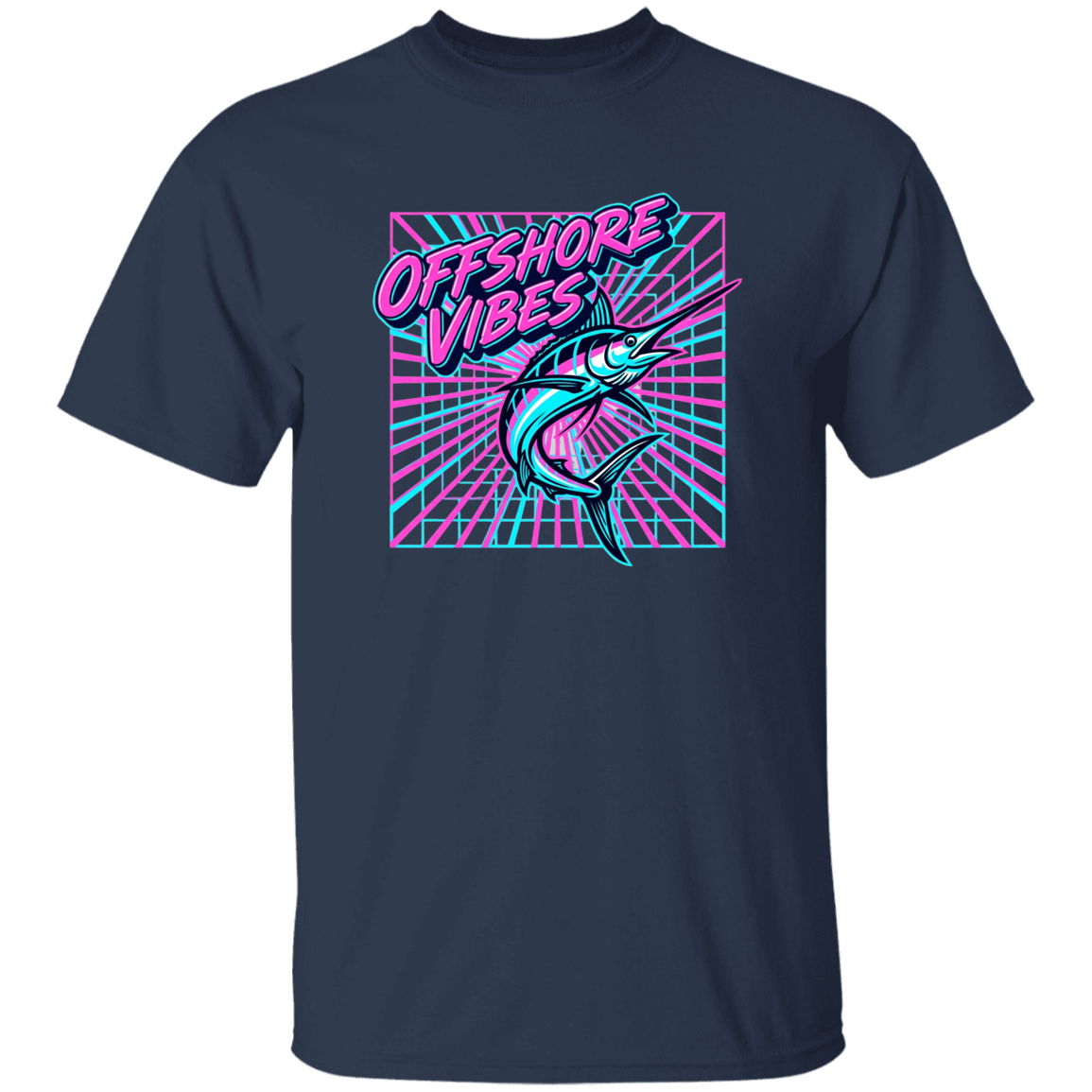Offshore Vibes T-Shirt Navy