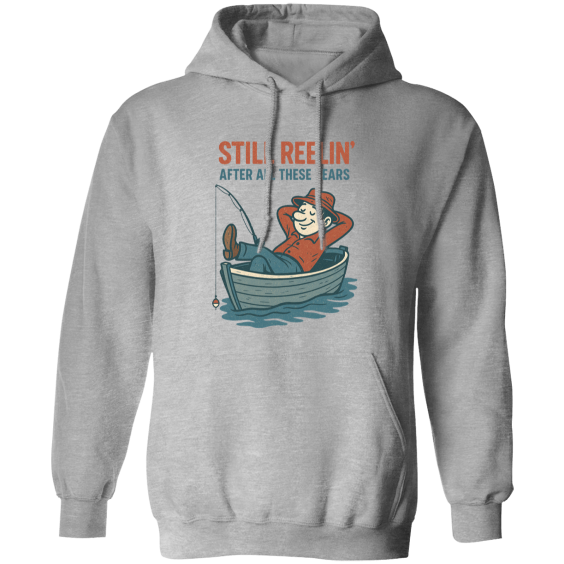 Still Reeling After All These Years Hoodie Sport-Grey