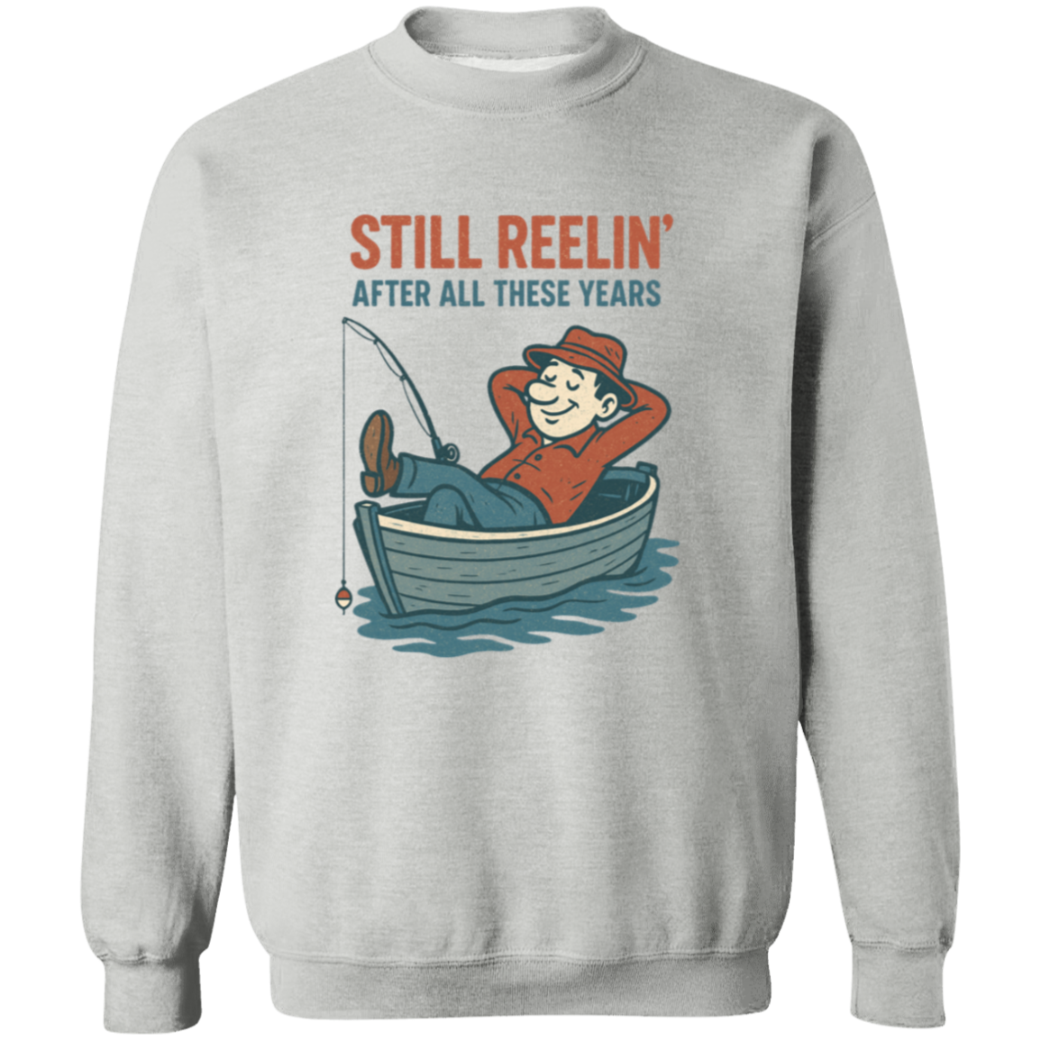 Still Reeling After All These Years Sweatshirt Sport-Grey