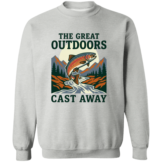 The Great Outdoors Cast Away Sweatshirt-Sport-Grey