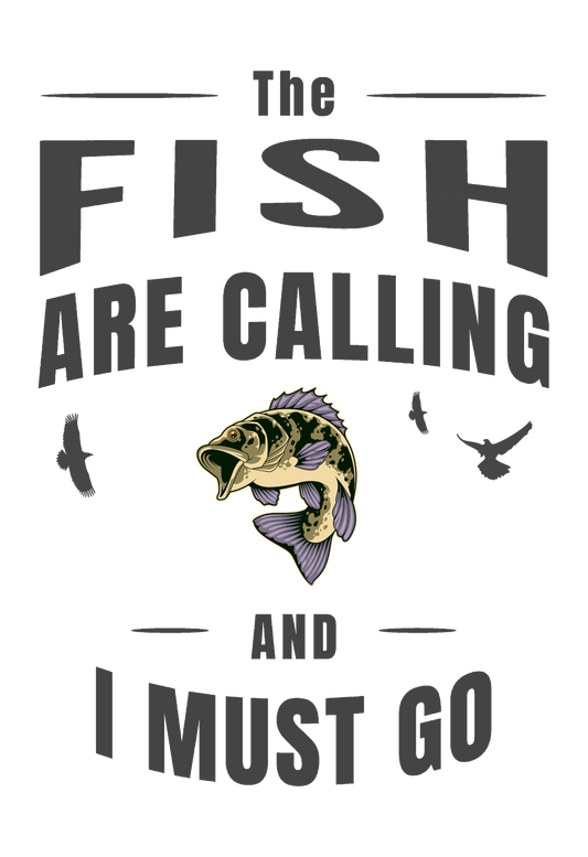 The Fish Are Calling b XP8434 11oz White Mug
