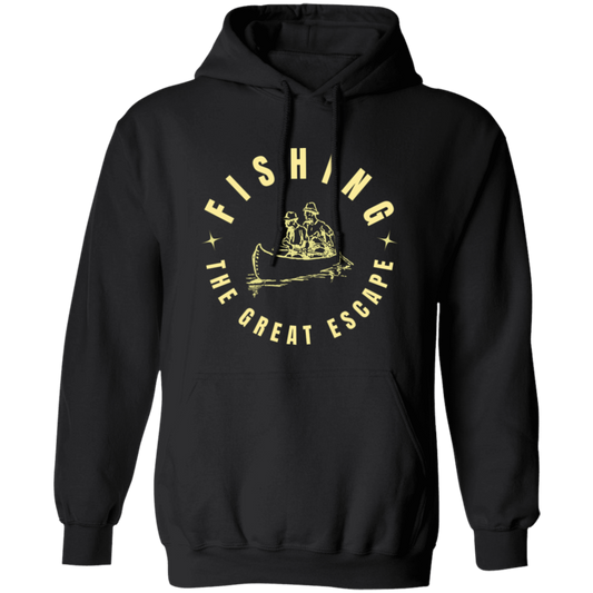Fishing the great escape hoodie k black