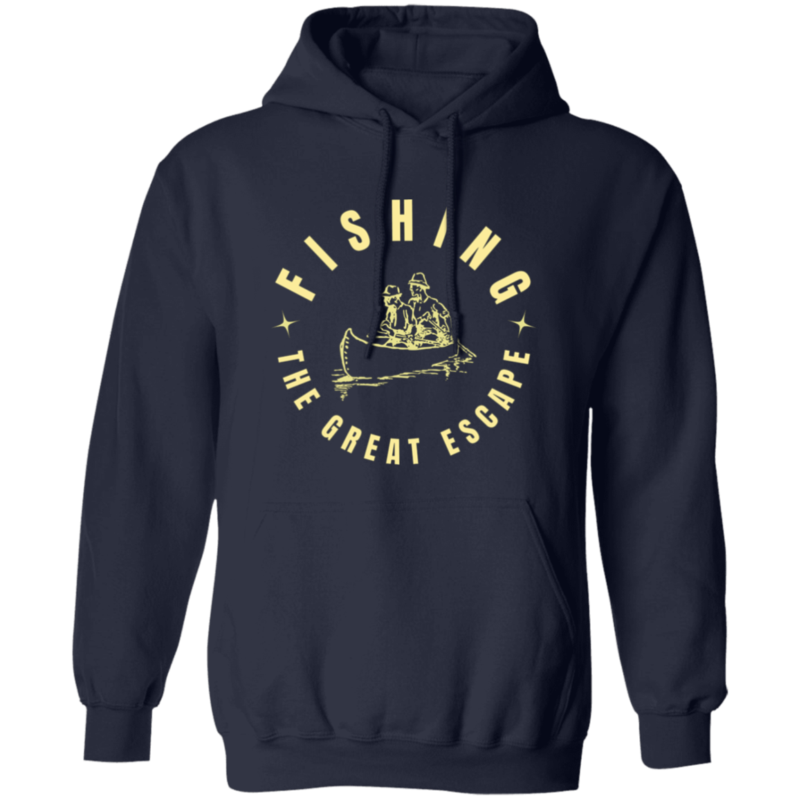 Fishing the great escape hoodie k navy