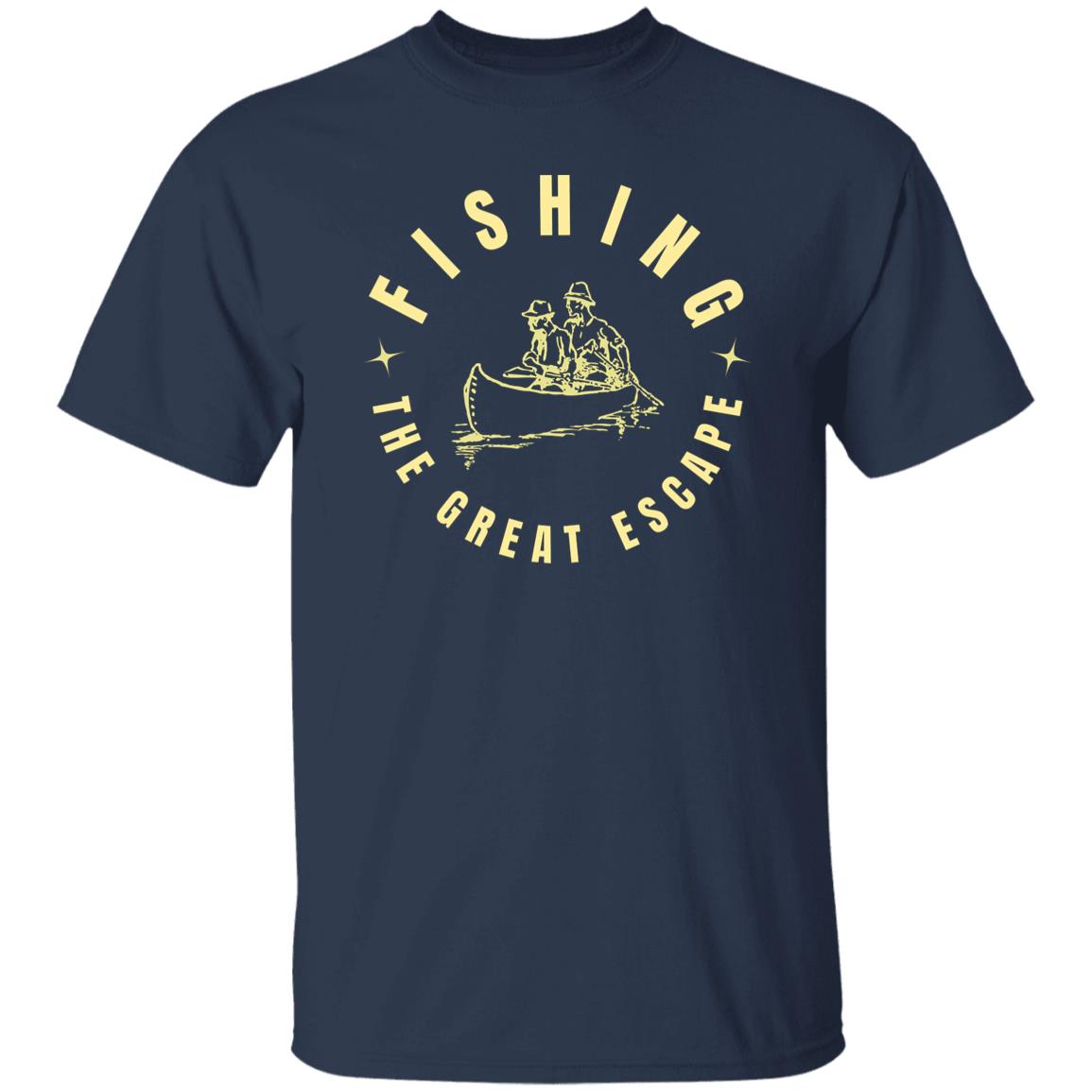 Fishing the great escape t-shirt k navy