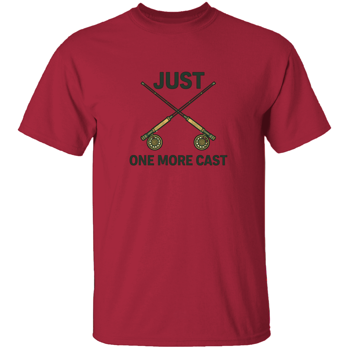 just one more cast t shirt cardinal