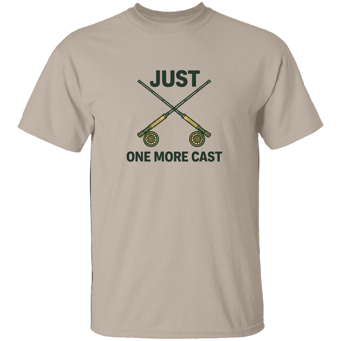 just one more cast t shirt sand