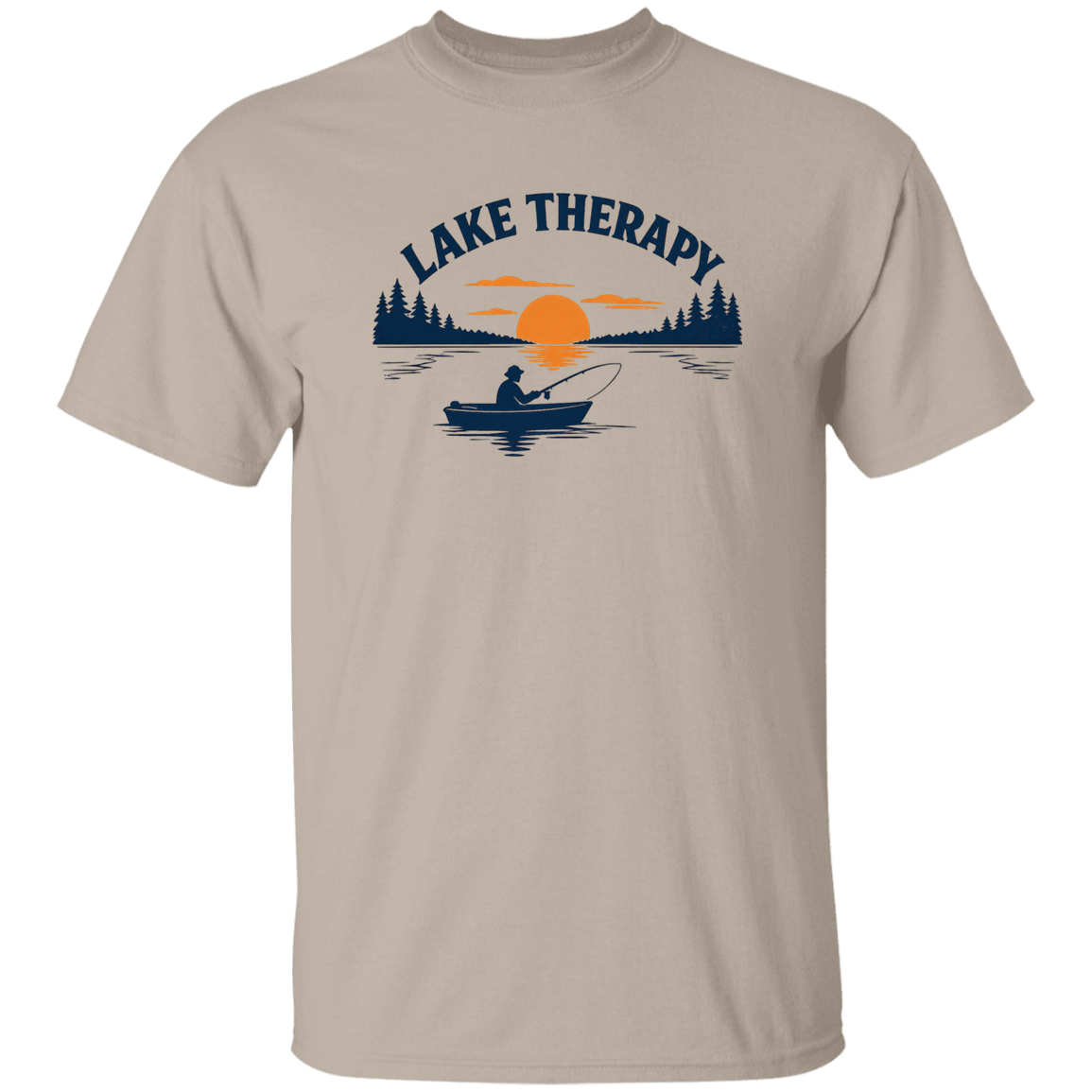 Sand Lake Therapy t-shirt – funny fishing shirt for men and women