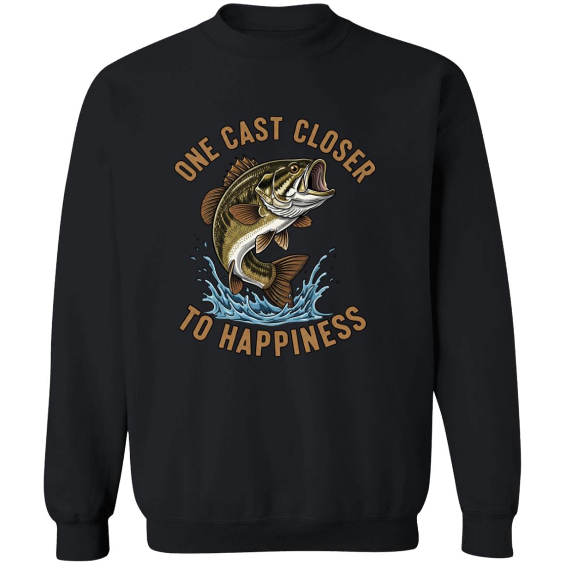 One Cast Closer to Happiness sweatshirt black