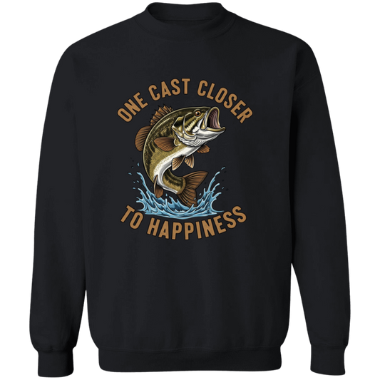 One Cast Closer to Happiness sweatshirt black