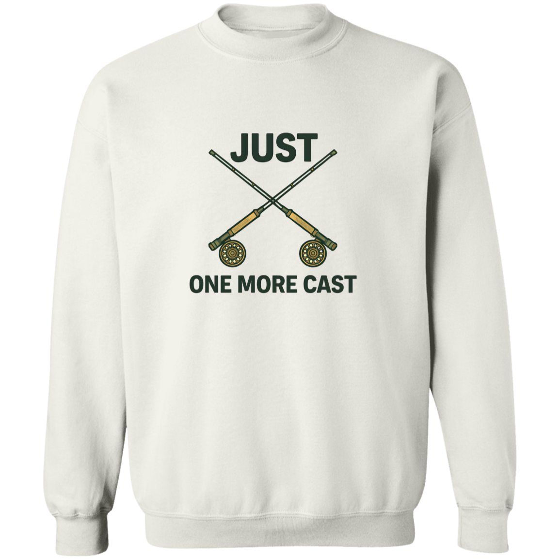 One more cast sweatshirt white
