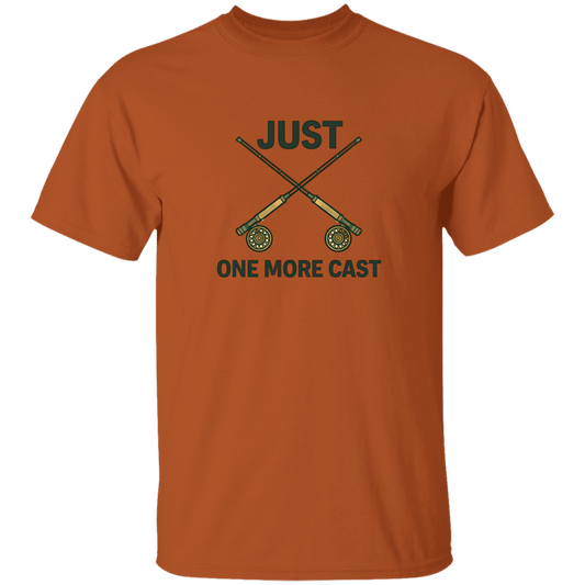 one more cast t shirt texas orange