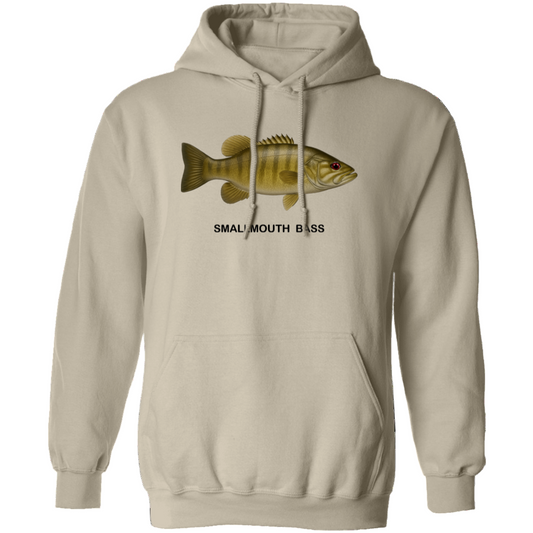 smallmouth bass hoodie sand