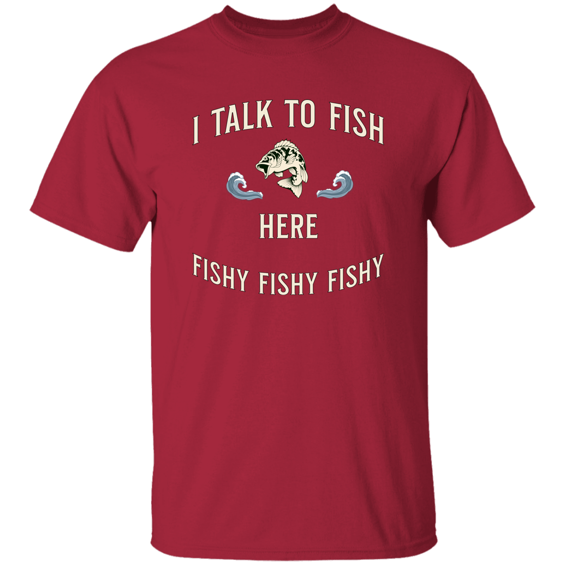 Talk to fish T-Shirt cardinal