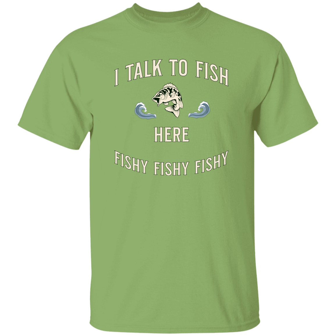Talk to fish T-Shirt kiwi