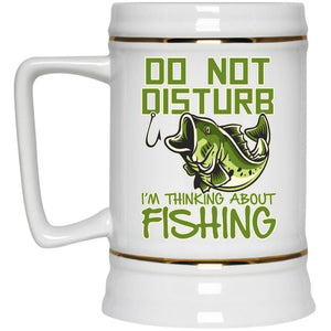 Thinking About Fishing 22 oz Beer Stein