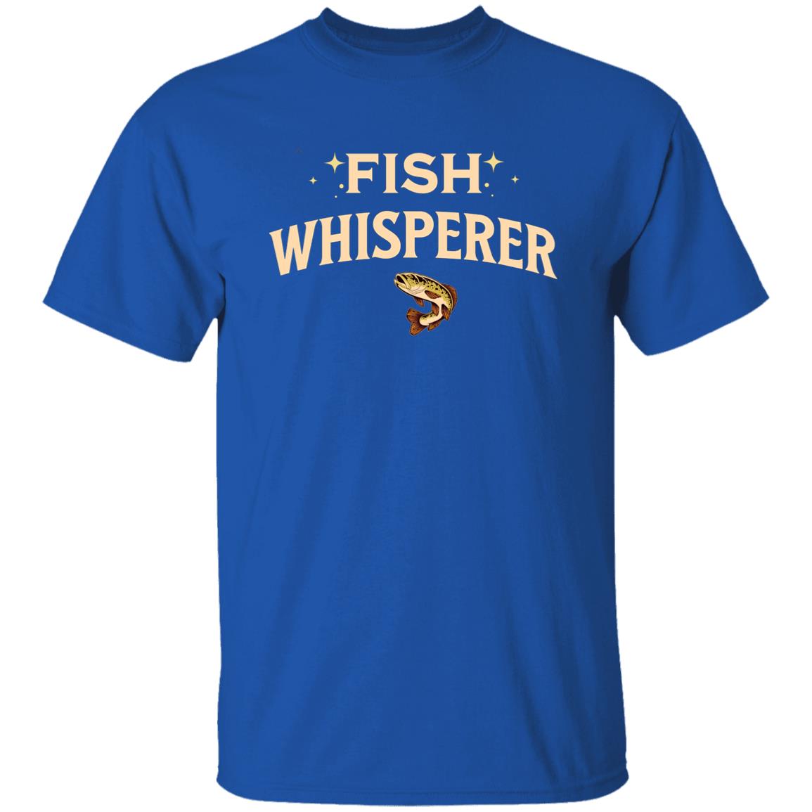 Fish whisperer t-shirt k royal