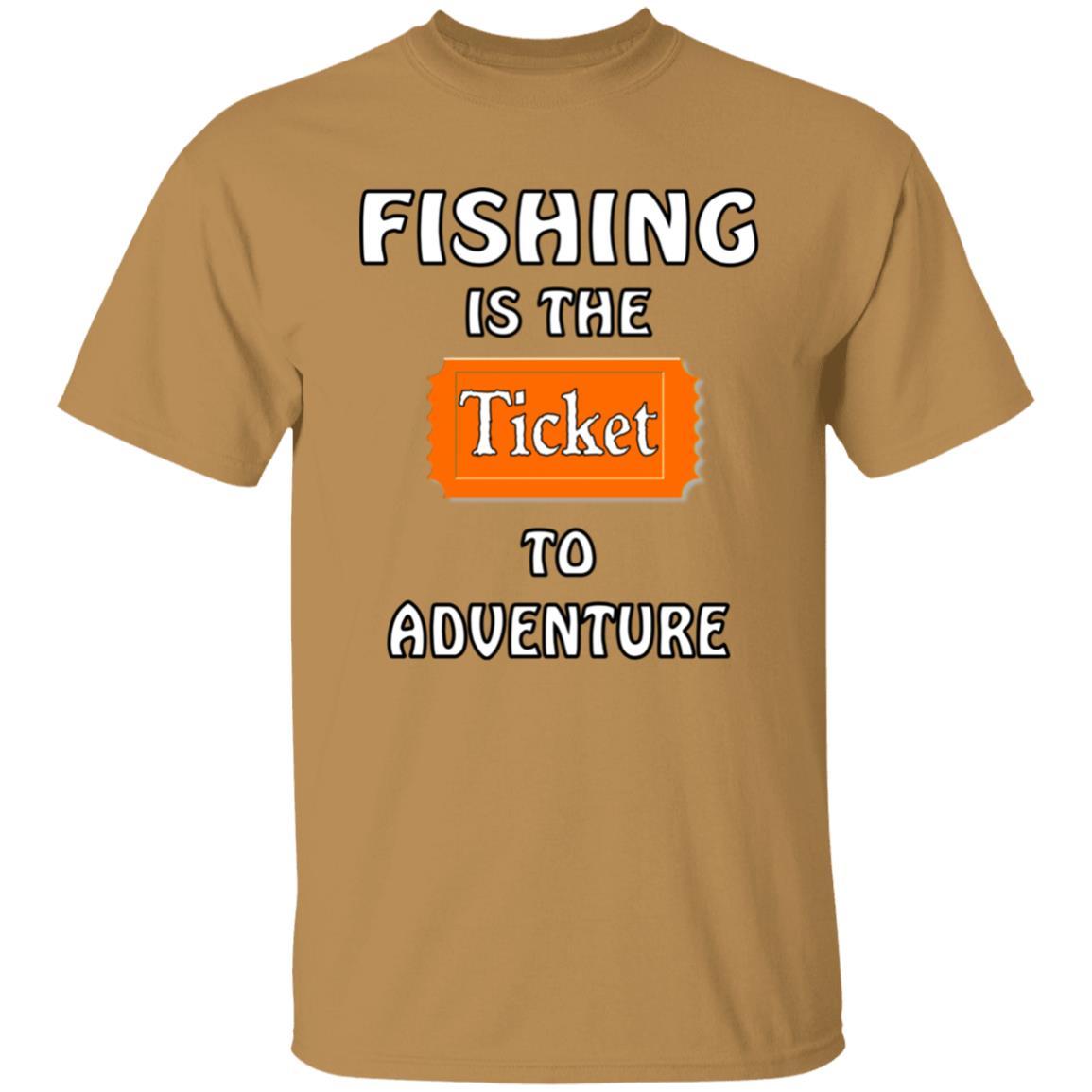 Fishing is the ticket to adventure old-gold