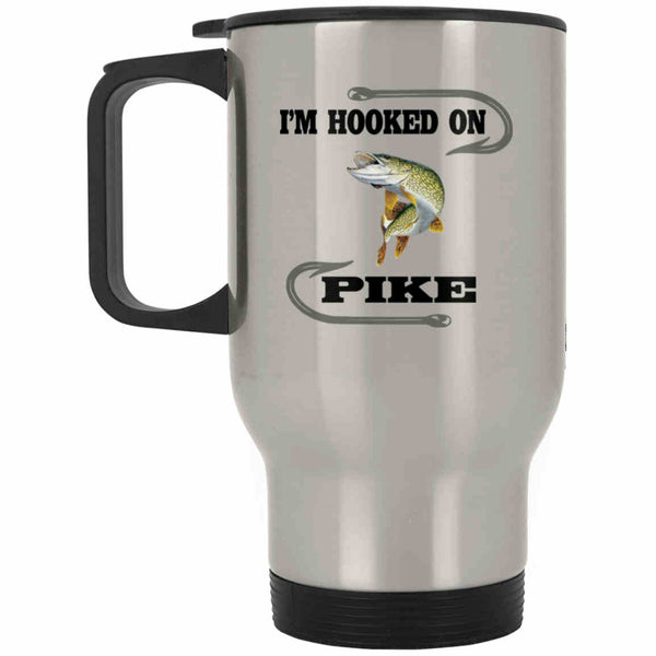 I'm hooked on pike silver travel mug