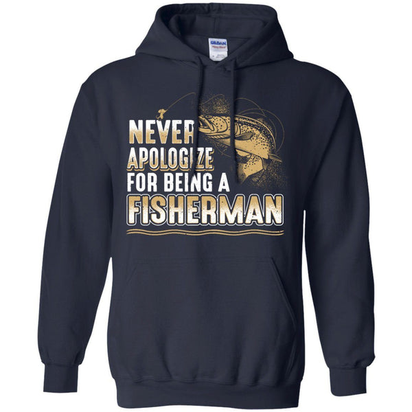 Never Apologize Pullover Hoodie