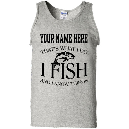 Personalized-That's What I Do Tank Top a
