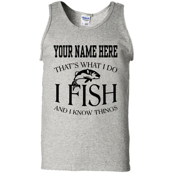Personalized-That's What I Do Tank Top a