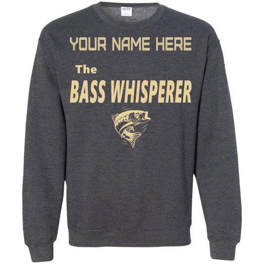 Personalized The Bass Whisperer Sweatshirt a