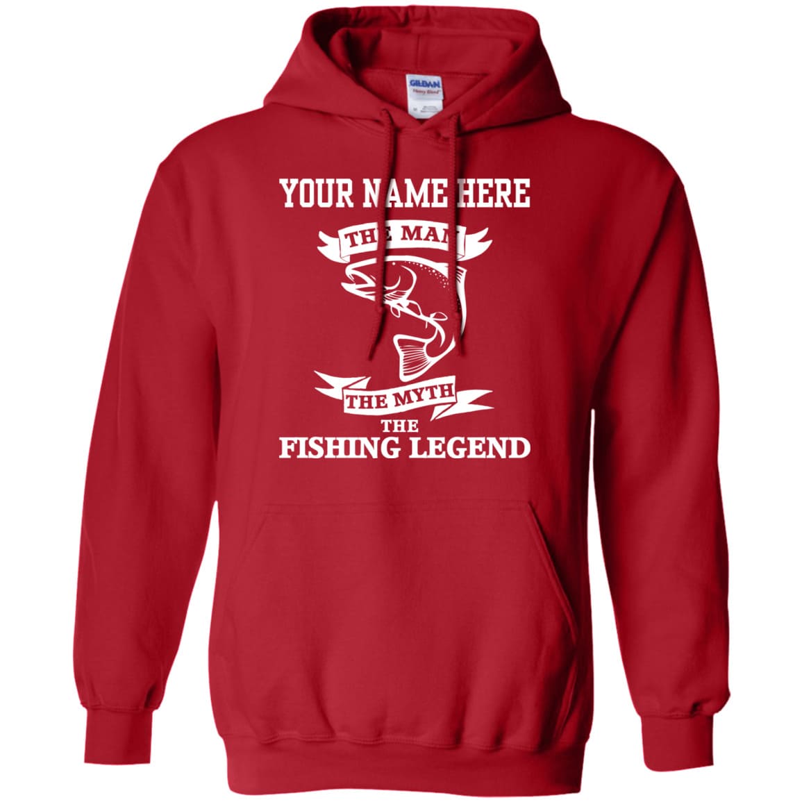 Personalized The Man The Myth The Legend Pullover Hoodie a