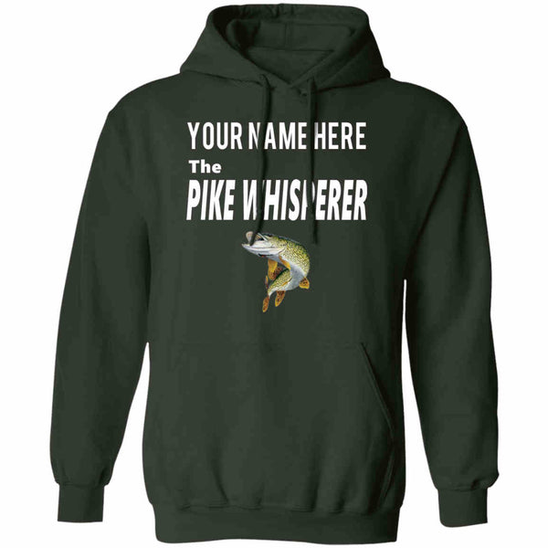 Personalized the pike whisperer w forest-green