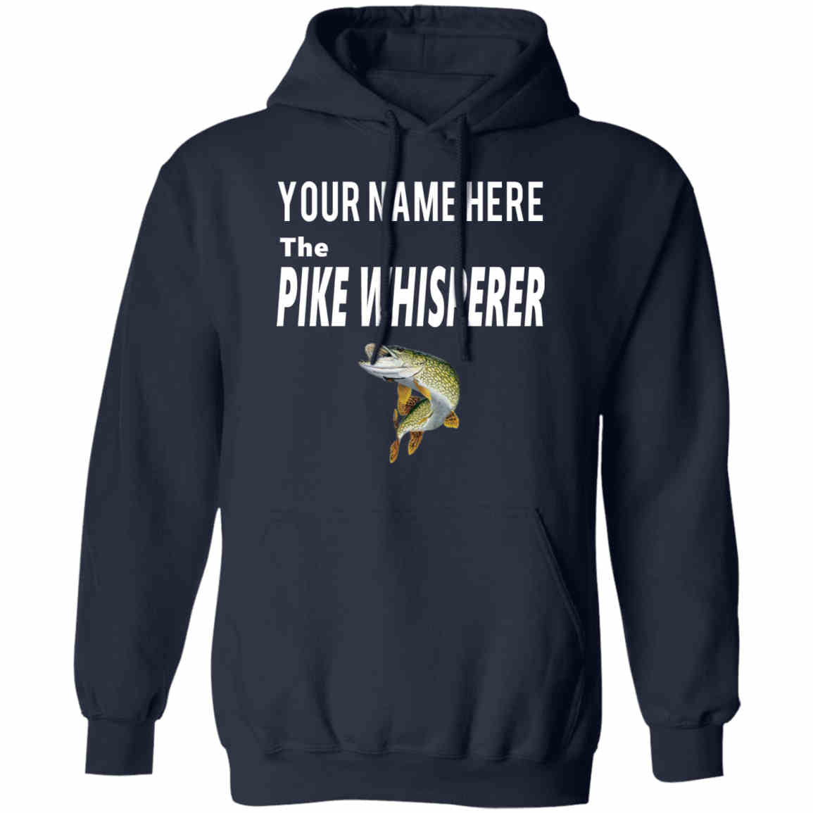 Personalized the pike whisperer w navy