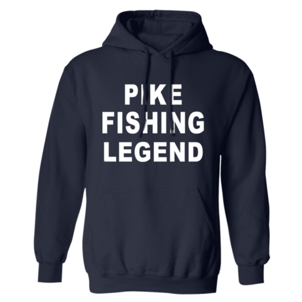 Pike fishing legend hoodie w navy