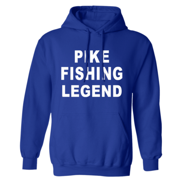 Pike fishing legend hoodie w royal