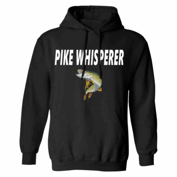 Pike whisperer hoodie w black