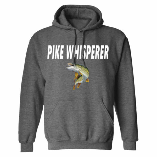 Pike whisperer hoodie w dark-heather